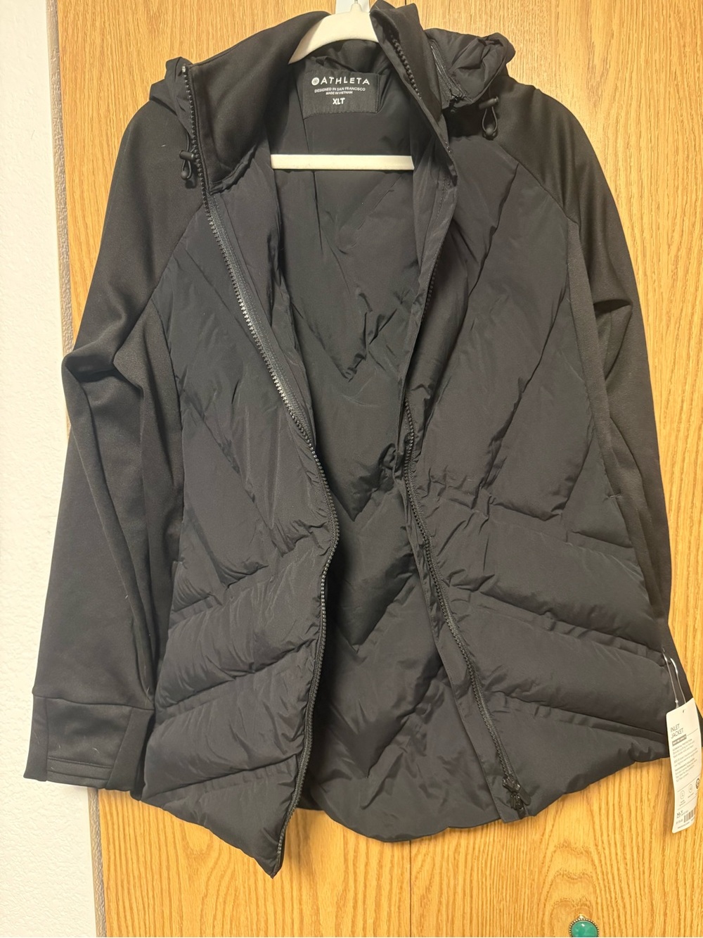 Athleta Inlet Jacket - Black - XLT